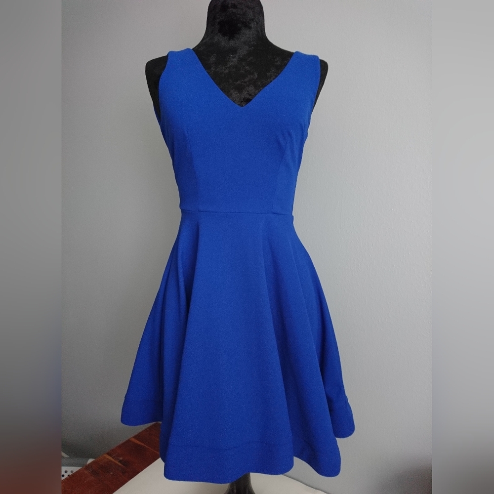 💯🔥 Royal blue dress